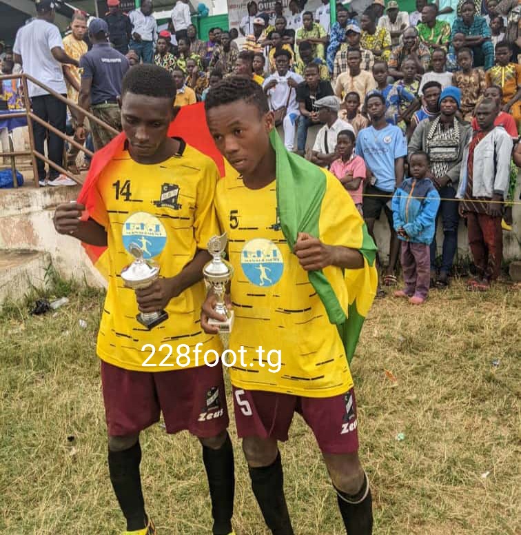 Bénin/Ouidah Cup: Sacré champion, le CES Rosario-Togo rafle également tous les prix individuels 